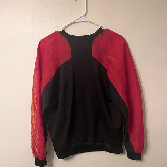 Adidas Originals Rita Ora Space Shifter Iridescent Holographic Crew Neck Top S - Picture 4 of 5